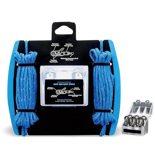 Uikdjgu Tendeur de Corde D'Extérieur avec Rouleau de Corde, Outil de Serrage de Paracorde pour Camping, Randonnée et Navigation