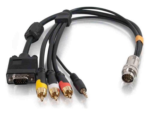 Câble C2G 60019 noir de 0.91 m pour remplacer un cordon défectueux et stabiliser le signal