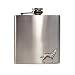 Fiaschetta lupo ululato in acciaio inox 6oz
