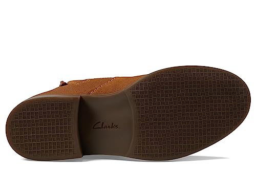 Clarks Women's Camzin Loop Ankle Boot, Tan Suede, 6 Medium US - image 3