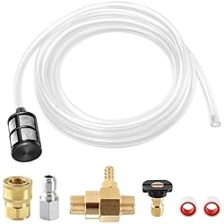 PWACCS Pressure Washer Chemical Injector, Downstream Injector Kit with 3/8 Inch Connectors, 2-3 GPM, 3200 PSI
