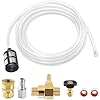 PWACCS Pressure Washer Siphon Hose with Filter, 10 Feet, 2 Filters, Pressure Washer Chemical Injector, Downstream Injector Kit with 3/8 Inch Connectors, 2-3 GPM, 3200 PSI