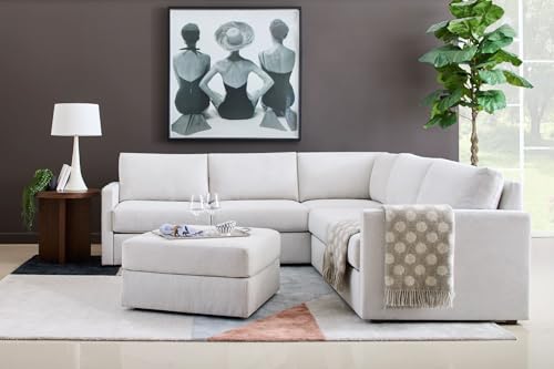 Flexsteel Flex, 5 Seat Sectional, Taupe