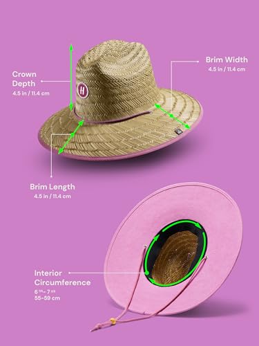 Straw Hat for Men & Women | Lifeguard Hat, Beach Hat & Sun Hat | UPF 50+ Wide Brim for Sun Protection - Image 4