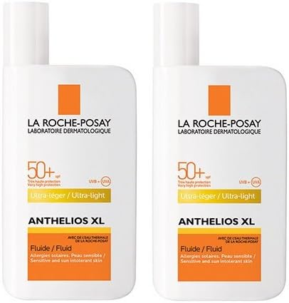 Laroche Pose ANTHELIOS Anterios XL Fruid, 1.7 fl oz (50 ml) x 2 Piece Set SPF 50+/PA++++