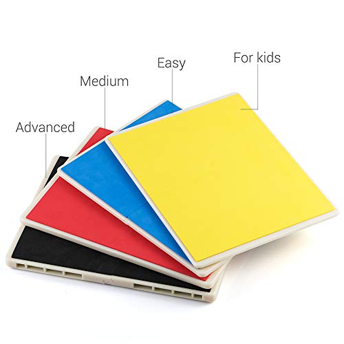 Aship Rebreakable Boards Martial Arts Taekwondo Karate MMA Ninja Training Practice ABS+EVA Foam Breaking Board for Kids Adults-Full Color
