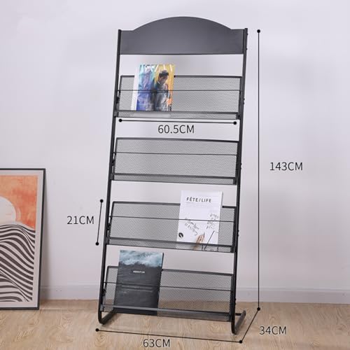 Soporte organizador de libros manuales para optimizar espacios 6