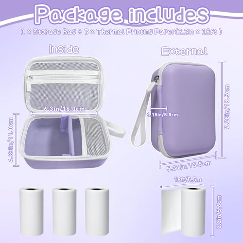 Funda rígida impermeable para cámara instantánea Kids Teyomi miniatura 3