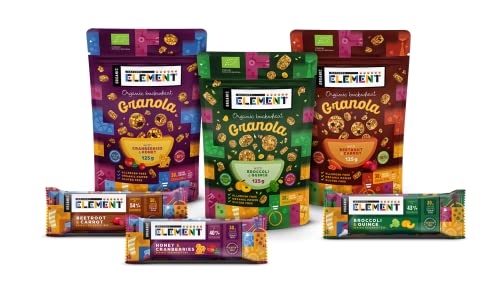 Bio glutenfrei Riegel Bündel - Buchweizen Köstlichkeiten Ballaststoff Snacks - Glutenfrei Frühstück Müsli Snacks Cover