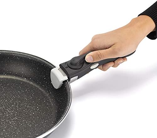 Miniatura 7 de Desconocido Magefesa K2 - Juego de 3 piezas con mango extra extraíble, acero esmaltado, efecto vidrioespejo