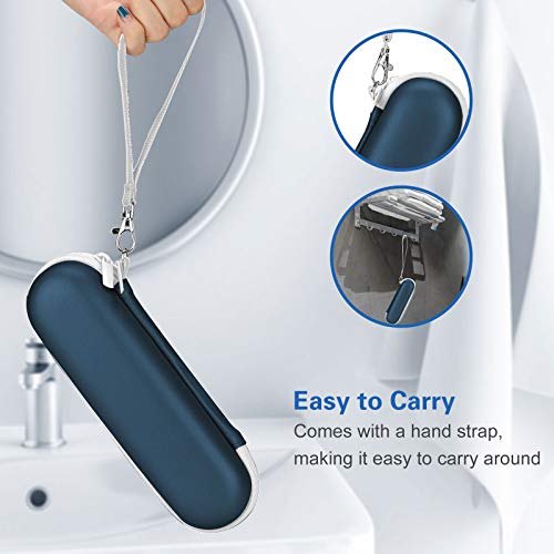 ProCase Elektrische Zahnbürste Etui für Oral B/Oral-B Pro/Oral-B iO Series/Philips Sonicare Electric Toothbrush Hülle Oral B Reiseetui Elektrischer Zahnbürstenhalter Travel Case -Navy 4