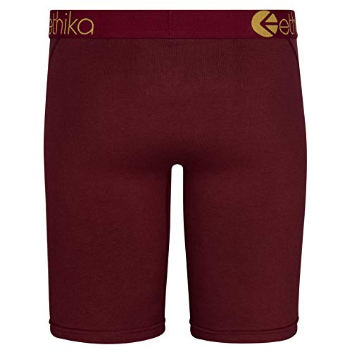 Image of Ethika Men's Extra Thin Elastic Underwear Long Comfortable Ice Silk Breathable Comfort Brief-Boxer-Trunks Imported Material Pack of 3