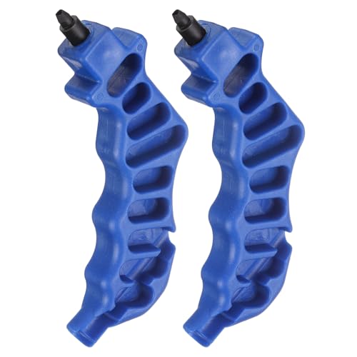 HARFINGTON 2pcs 2-in-One Drip Irrigation Tubing Hole Punch 3mm for 1/4 Inch Fitting and Emitter Insertion Drip Tube Hole Punch Fitting Insertion Tools for Laying Branch Drip Pipes, Blue