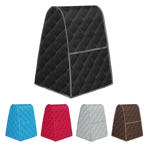 Funda para batidora de pie gris con bolsillos para accesorios 5
