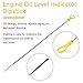 AFEISOL Oil Dipstick Indicator, Compatible with A4 A5 Quattro Q5 Passat B6 2.0T Engine Oil Fluid Level Dip Stick Replace# 06H115611E 06J115611F Oil Dip Stick