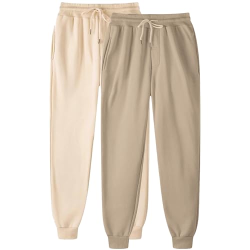 Pantalones de chándal para mujer, color liso, ropa de gimnasio modesta para mujer, con cordón de forro polar, bolsillos, ropa deportiva, 2 piezas, pantalones cargo para mujer, pantalones de cintura