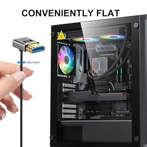 Câble flexible caméra 8K60Hz haut débit 48Gbit/s