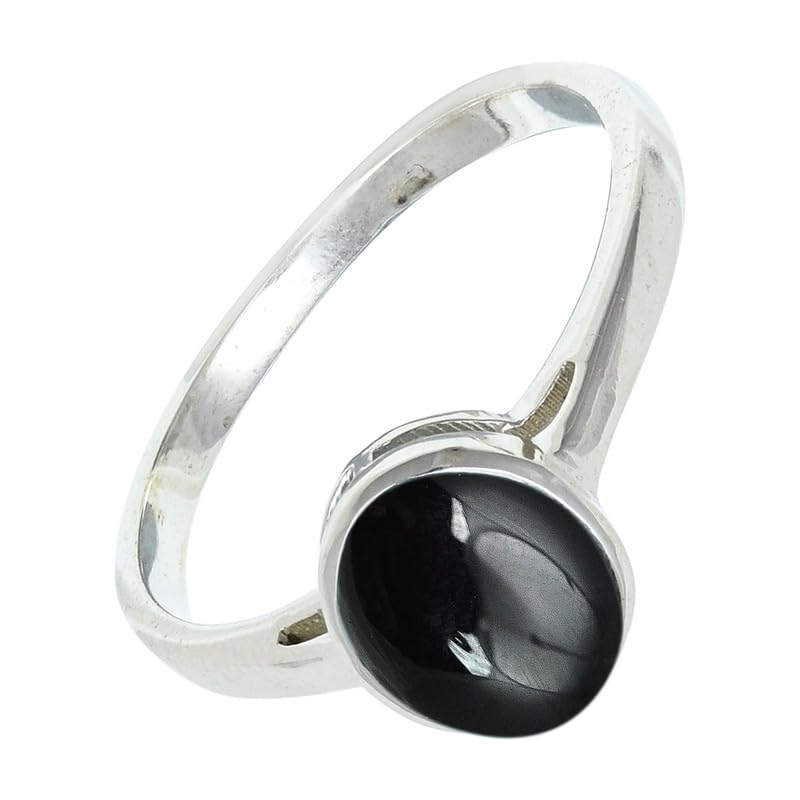 Edelstein Ring silberplattiert für Damen und Herren stilvoll alle Größen Geschenkidee handgefertigter Schmuck CRG1156AA