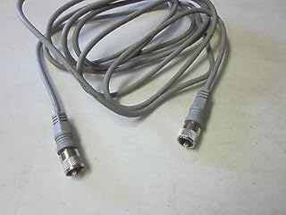 9 ft CB ANTENNA HAM RADIO GRAY MINI 8 COAXIAL COAX CABLE PL-259 CONNECTOR ENDS
