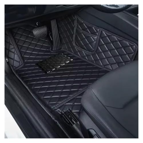 Tapis voiture en cuir pour Lexus IS 2008-2016 protection luxe noir