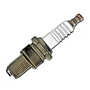 Mainly Metal ™ Emaille Pin Badge Benzine Motor Bougie Auto Motorfiets Scooter (45mm) Broche