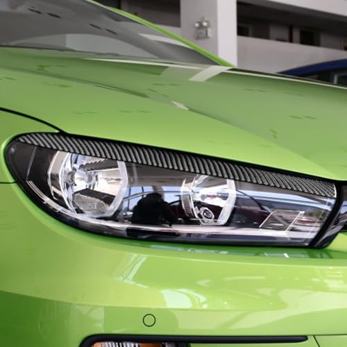 Sourcils de phares Scirocco 2009-2016 pour masquer les rayures et protéger les optiques - 3