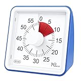Visual Timer - Kitchen Timer for Kids, Toddler, Autism, ADHD or Adults - 60-Minute Countdown Time Ma
