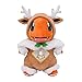 Bleyoum Peluche Jouet 25 Cm Cadeau De Noël en Peluche Sylveon Petit Dragon De Feu Eevee Wapiti Bois Cosplay Poupée en Peluche Douce