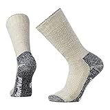 SmartWool Men's Mountaineering Extra Heavy Crew Socks (Taupe) Large