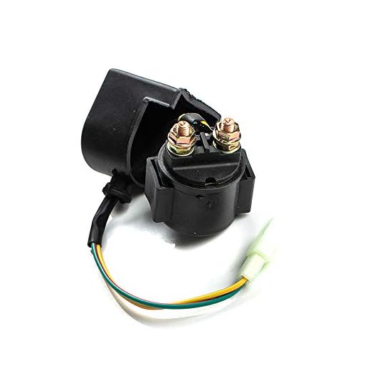 Solenoid Starter Relay for Chinese Made 50cc 70cc 90cc 100cc 110cc 125cc ATV,Dirt Bike,GO-Kart,Pochet Bike,Chopper,Scooter