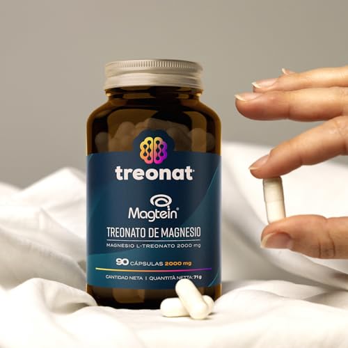 Treonat - Magnesio Treonato - Migliora Il Sonno E La Memoria, Supportato Da Oltre 10 Studi Clinici, Salute Cerebrale Ottimale Con Treonato Di Magnesio Capsule Da 2000 Mg. (666 Per Capsula). Magtein. - 3