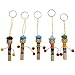 TOYANDONA 5 Pezzi Bambini Cartoni Animati in Legno Fischietti Giocattoli Mini Pirata Fischietti Musica Legno Giocattoli Educativi Bomboniere Artigianali