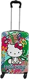 Fast Forward Sanrio Hello Kitty Luggage for Girls, Kid Suitcases for Toddlers, 20 Inch Hard-Sided Tween Spinner Luggage, Kids Carry-On Luggage with Wheels