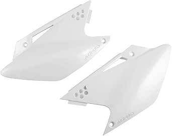 Acerbis 2043400002 Side Panels WHITE Fits 1998-2013 Kawasaki KX80, KX85