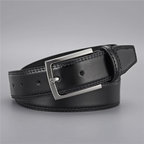 Men's Belt Men's Leather Pin Buckle Casual Business Belt2