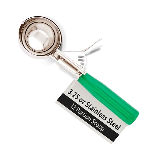 Restaurantware Met Lux 3.25 Ounce Portion Scoop 1 Trigger Re...