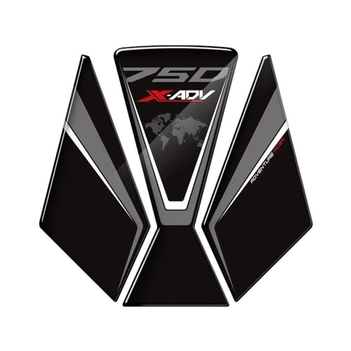 Autocollants pour X-ADV 750 protection réservoir moto noir