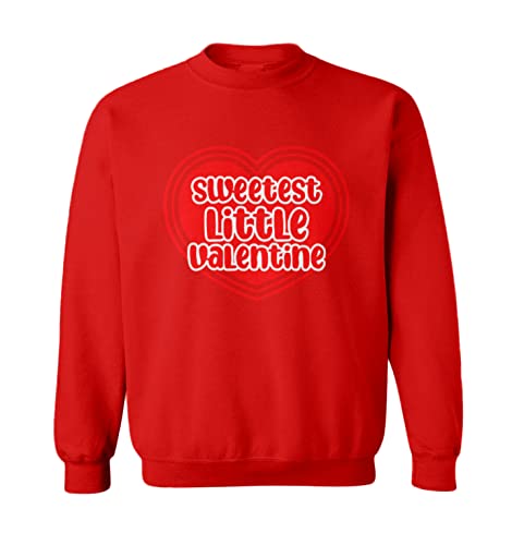 Haase Unlimited Sweetest Little Valentine - Heart Toddler Fleece Crewneck Sweater