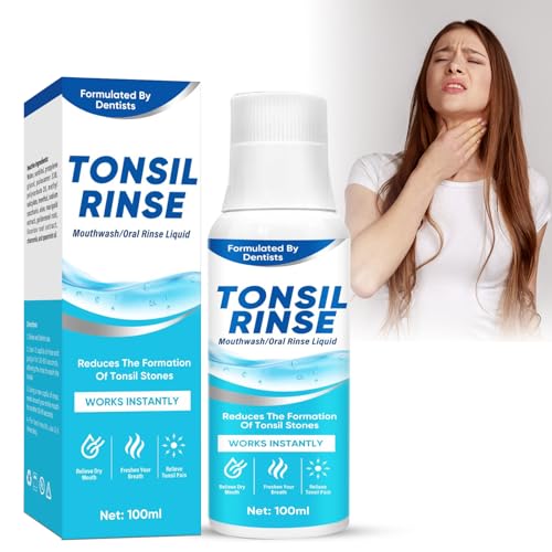 Tonsil Stone Remover, Effective Mouthwash, Mint Flavored Oral Mou...