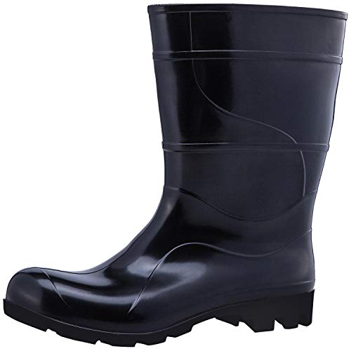 BOTA PVC PR 37 CANO MEDIO SEM FORRO