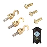 Connexions robustes: spécialement conçu pour la longévité, l'ensemble de crochets de poids d'horloge possède une construction robuste et une conception filetée pour s'assurer que chaque connexion est sûre et fiable.