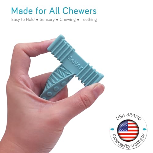 Image of Xtra Tough Sensory Chew Toys for Autistic Children (3-12 Years Old), Teething, Oral Motor Stimulation, ADHD, SPD - Made for Moderate & Aggressive Chewers (2Pack)