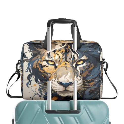 Maletín para portátil 16 pulgadas con diseño de leopardo miniatura 6