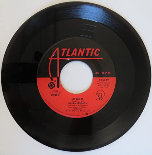 JULIAN LENNON 45 RPM Too Late For Goodbyes / Let Me Be - Les Beatles, Paul McCartney, John Lennon, RIngo Starr, George Harrison JULIAN LENNON 45 RPM Too Late For Goodbyes / Let Me Be – Image 7