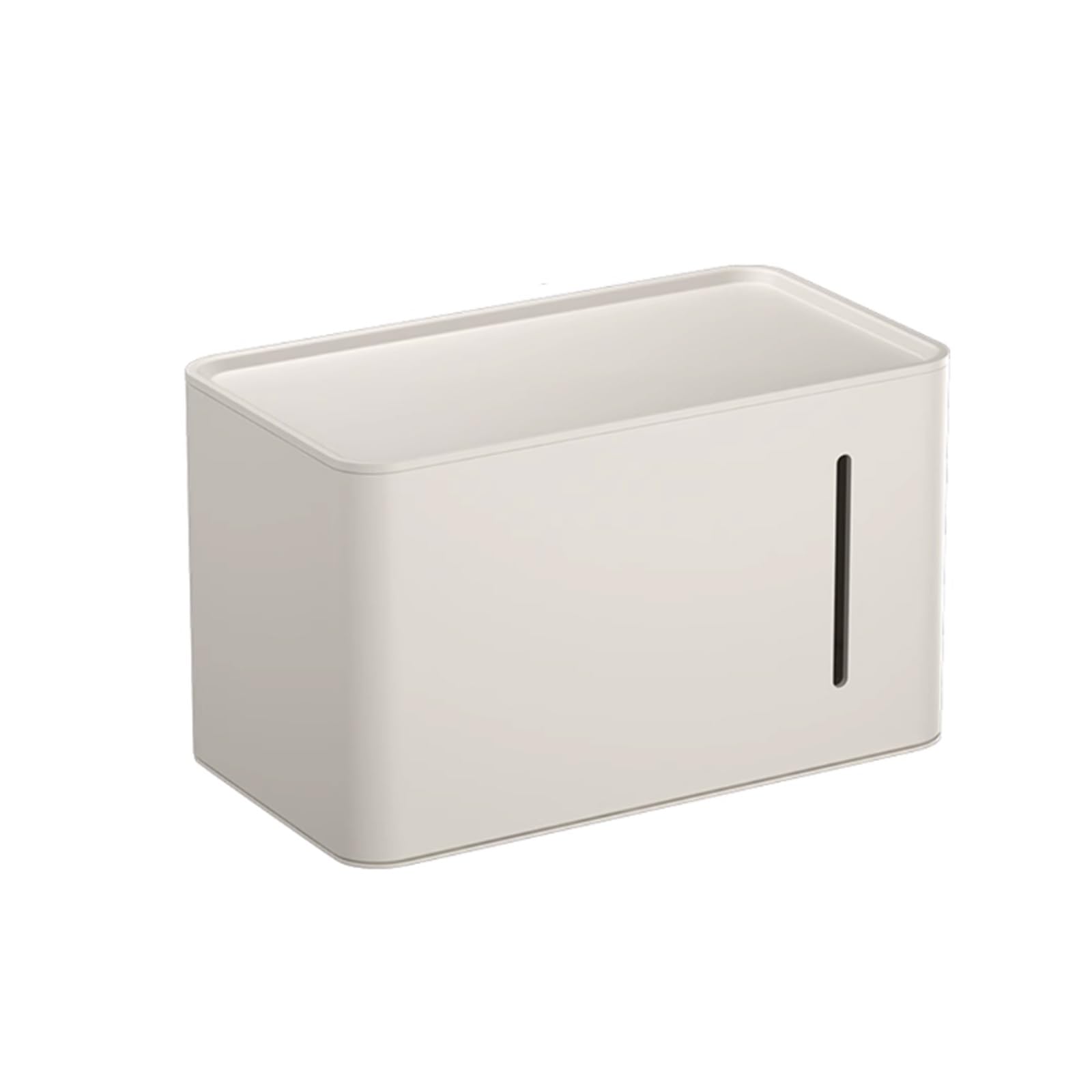 Wall-mounted tissue box Tissue Holder Box, Modern Wall Mounted Aluminum for Bathroom Bedroom Dresser Countertop Desk