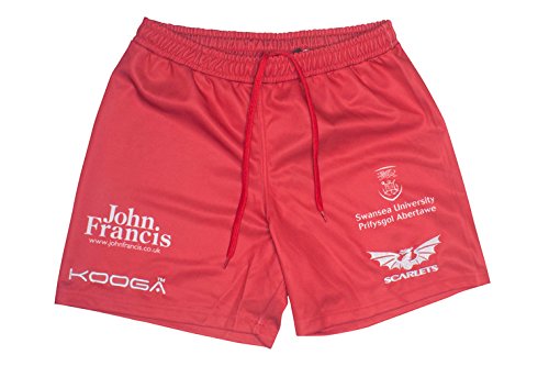 KooGa Scarlets 16/17 Home Replica Shorts - Kids