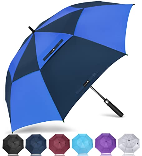ZOMAKE Golf Umbrella Windproof and Rainproof 54in, Large Umbrella Windproof Strong