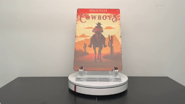 Amazon.com: 5pcs Vintage Western Cowboy Tin Sign - Retro