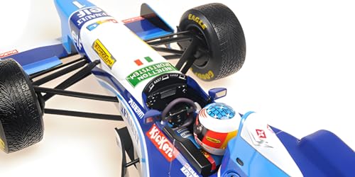 Minichamps Benetton Renault B195 Ganador GP Japón 1995 + Neumáticos para lluvia - 1:18 miniatura 6