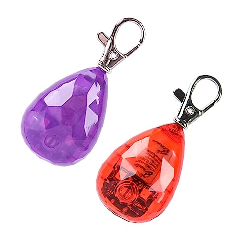 BCOATH 2 Pack Pet Dog Safety Pendant Lights Rechargeable Collar Night Lights for Dogs